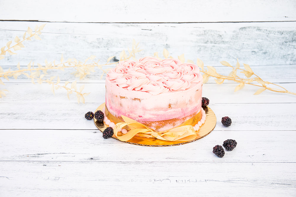 Birthday Cake: Blush &amp; Rose