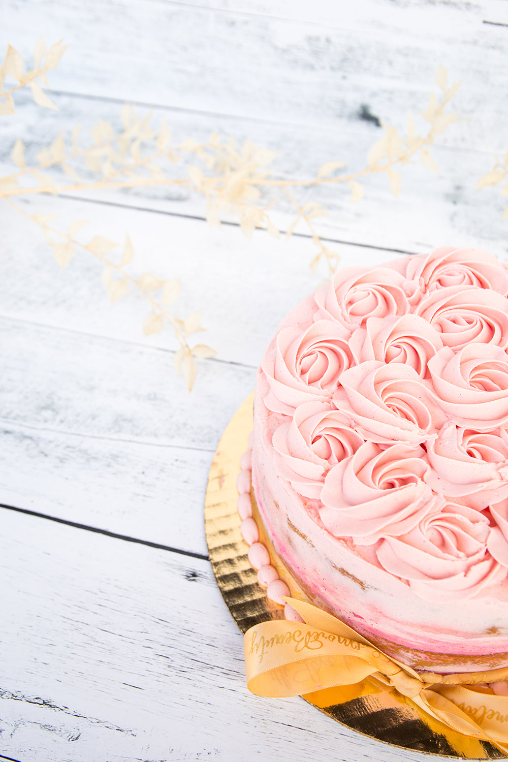 Birthday Cake: Blush &amp; Rose